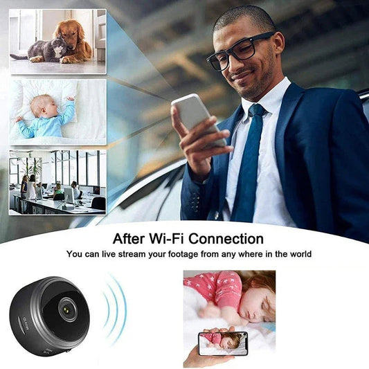 1080p Magnetic WiFi Mini Security Wireless Camera