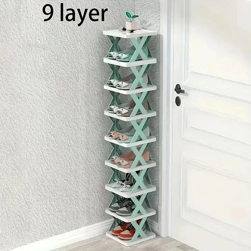 Shoes Racks Storage Organizer  Detachable Shoe Racks Saves Family Household Rack Multi Layer Simple Shoes Shelf Color Cabinet