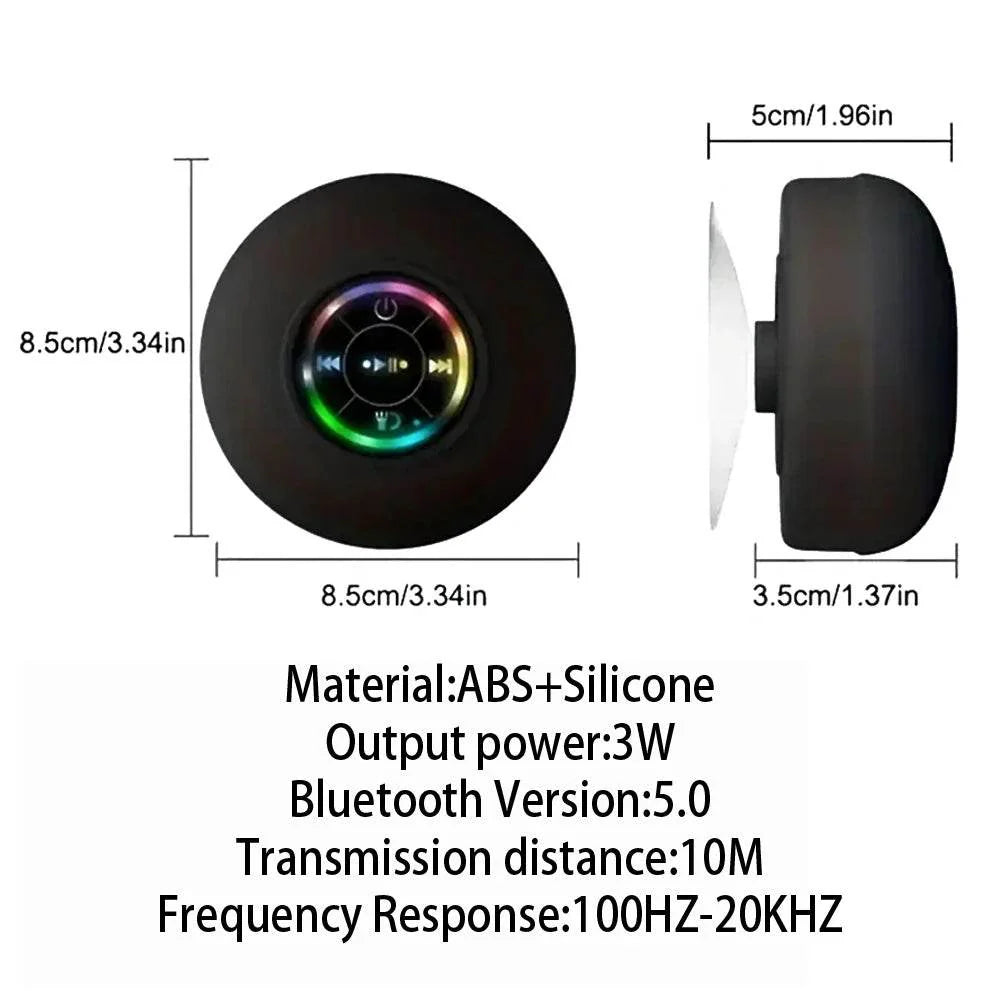 Portable Wireless Bluetooth Speaker LED