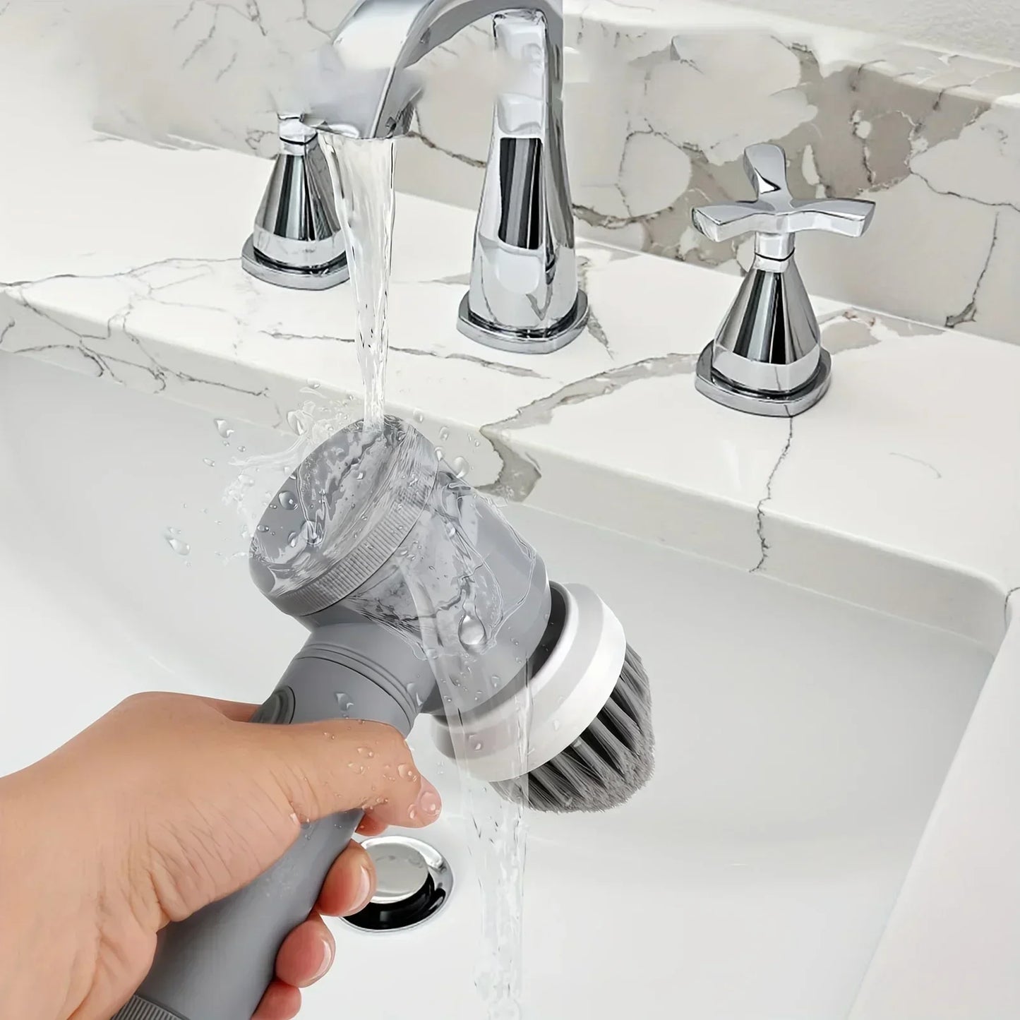 Rechargeable Electric Spin Scrubber