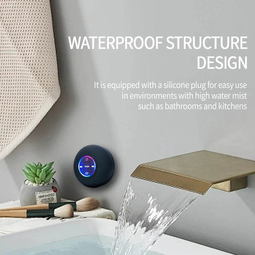 Portable Wireless Bluetooth Speaker LED