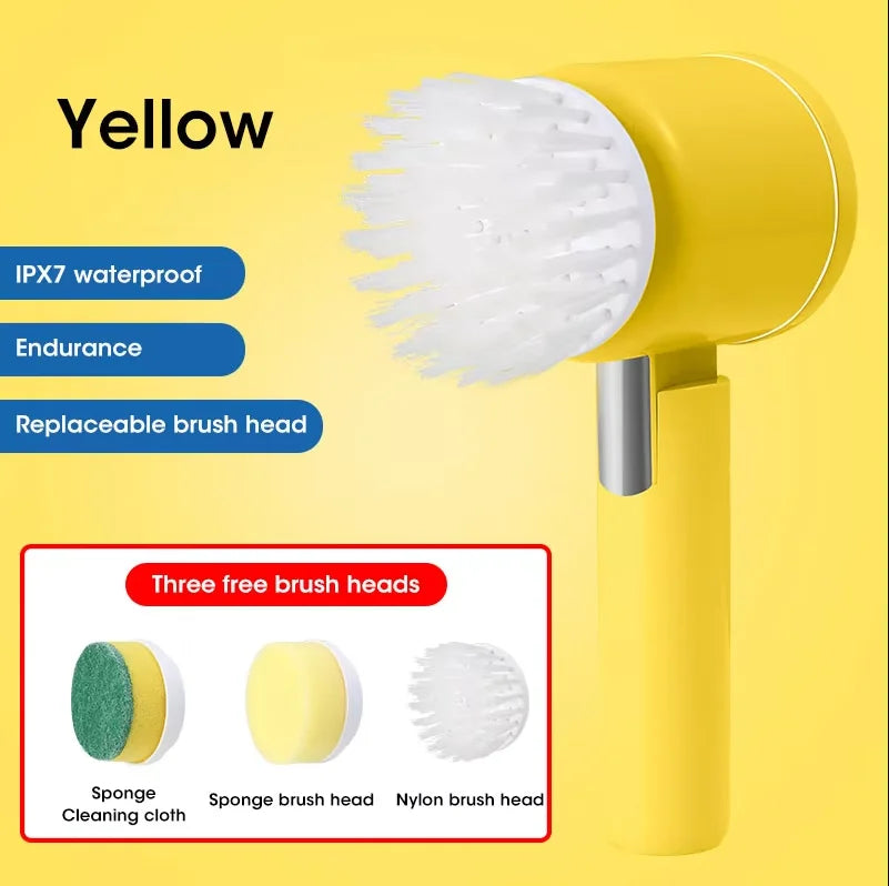 Rechargeable Electric Spin Scrubber